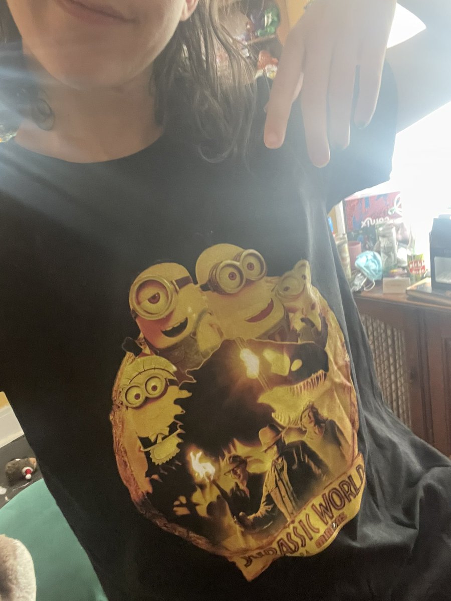 a new record for the terrible tweet to quality shirt pipeline 

JURASSIC PARK: DA MINIONS

by @SaddestAlice69 alice.deals/products/dinos…