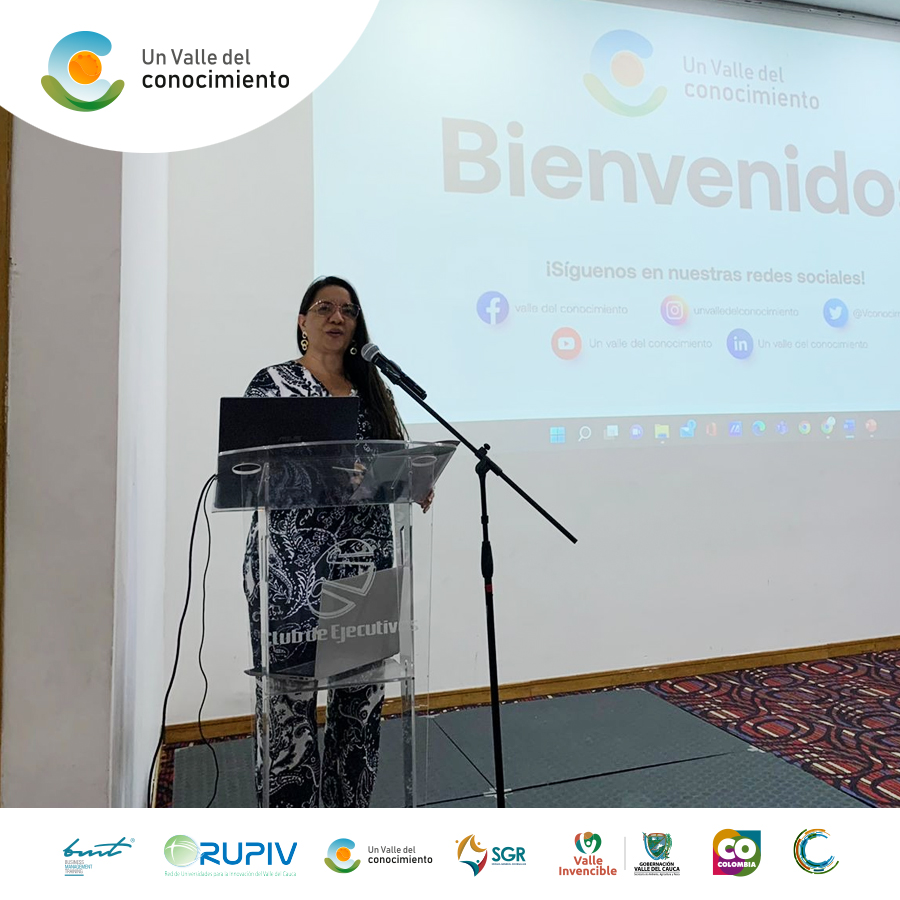 VConocimiento's tweet photo. Clausura de la fase 2 proyecto Un Valle del Conocimiento 

Dra. CLAUDIA LILIANA ZÚÑIGA 

#rupiv #univalle #innovación #valledelconocimiento #tecnologia #sena #valledelcauca #uao #usbcali #usaca  #aceleracion #democratizacion https://t.co/hnqqa0koqi