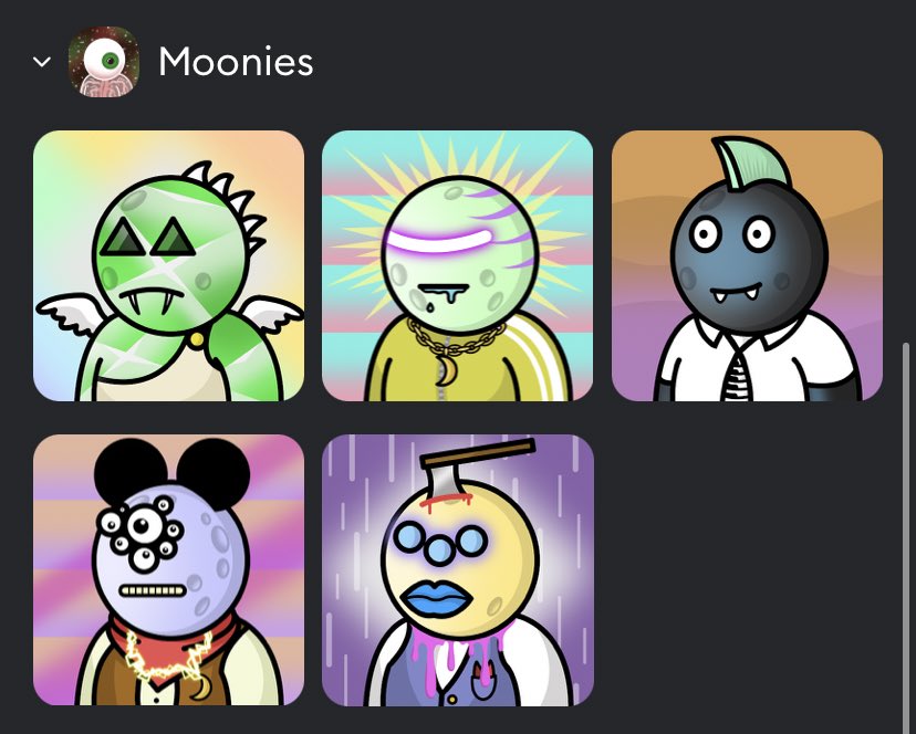 Crypt0Monkeyz's tweet photo. Might give away 1 of my @Moonies_NFT 👀

Should I Full Send a #GiveAway 🤝❤️ https://t.co/VaCKbty2W4