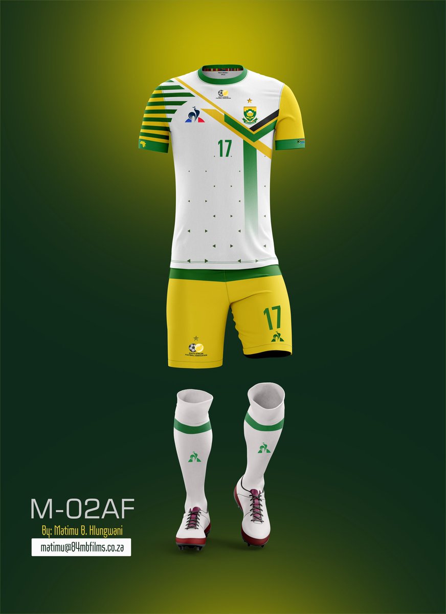 djmightymu's tweet image. My Bafana Bafana kit design, I had to try @LeCoqSportif_SA @BafanaBafana @iDiskiTimes #LCSportifza #BafanaBafana