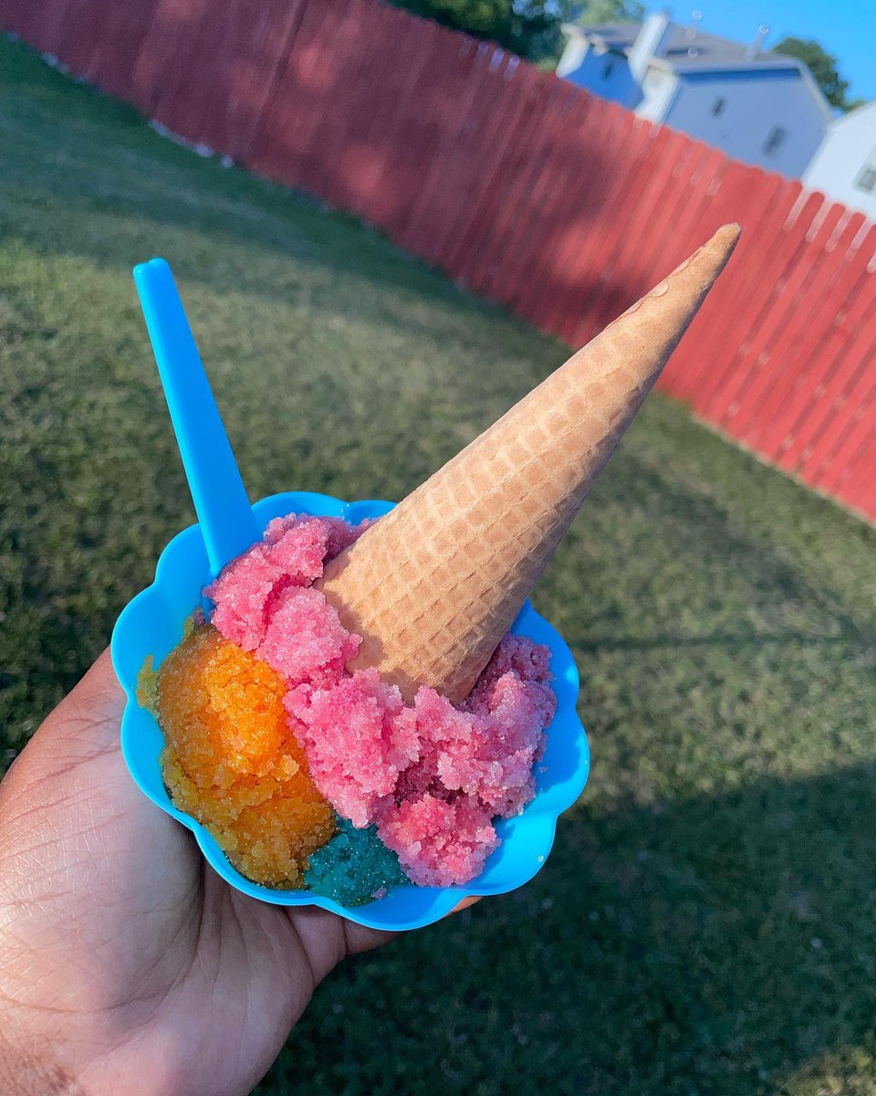 SheaDeshon's tweet photo. What the scoop? 🍧🌈

Head on over to the site to try our new Rainbow Sherbet exfoliating, edible body scrub and other products! Keep that skin healthy and pockets happy! https://t.co/diHyKJpDE3