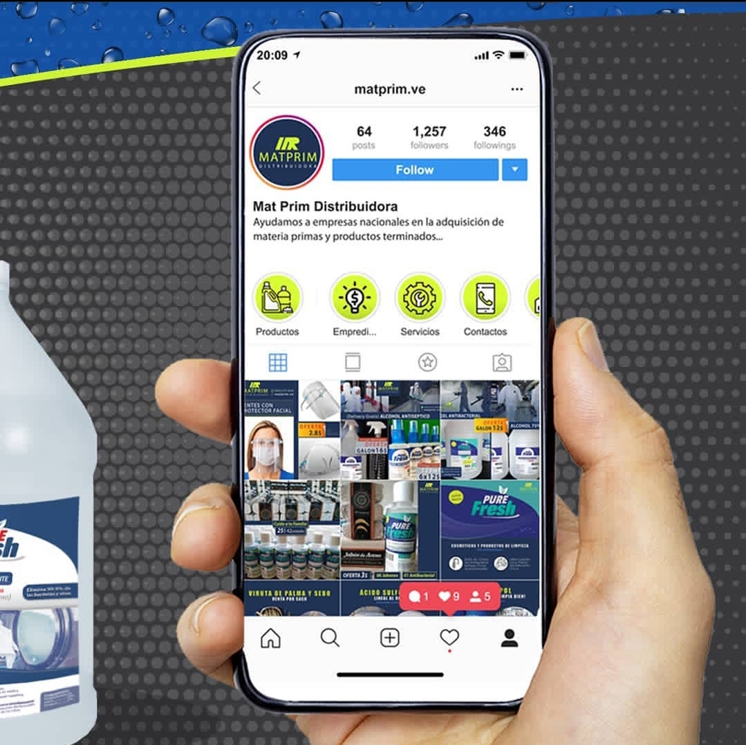 RedesVisualesVE's tweet photo. Diseño de imagen gráfica y etiquetas para la distribuidora @matprim.ve y su marca registrada #purefresh
.
#diseñografico #designersmaster https://t.co/4fKQig98Zy