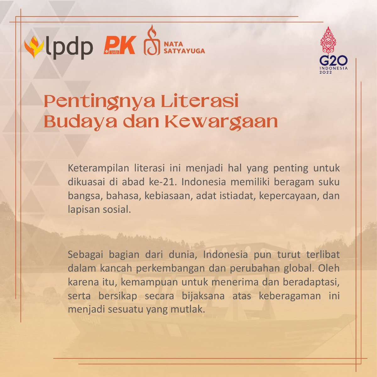 KusnandaIZ's tweet photo. Demi Indonesia Emas, 
Kami akan mengabdi!

#LPDP #PK187 #NataSatyayuga #DiriUntukNegeri #SDMUnggulIndonesiaMaju #IndonesiaTangguhIndonesiaTumbuh #AkuPastiMengabdi https://t.co/1G4UyltXfE