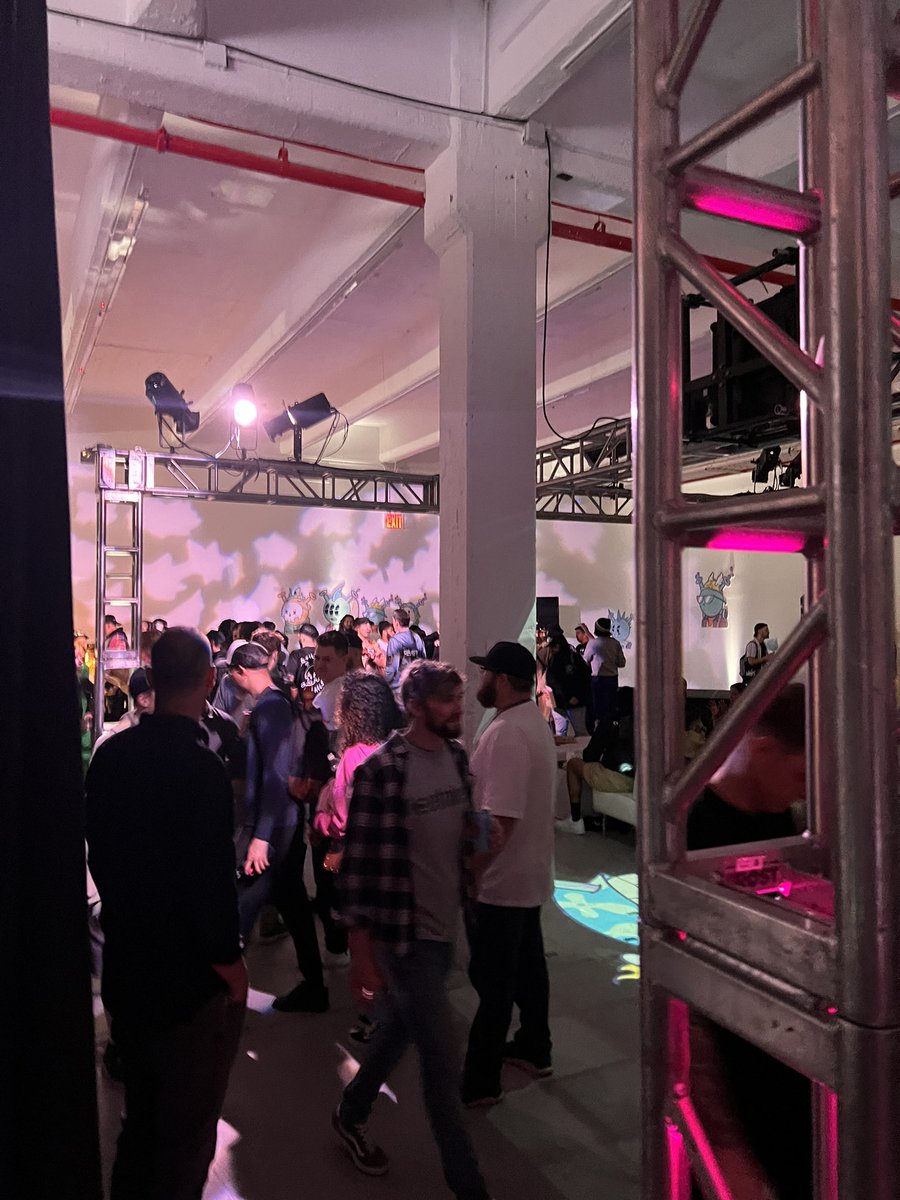 The <a href="/quirkiesnft/">Quirkies</a> event was really dope. Congrats <a href="/SyntribosStable/">Syn</a>. Event space was top notch. Art was amazing. Instantly felt a connection to the community. Just all around really positive vibes. If your not bullish on #quirkies you’re not paying attention #quirksvillenyc #NFTNYC