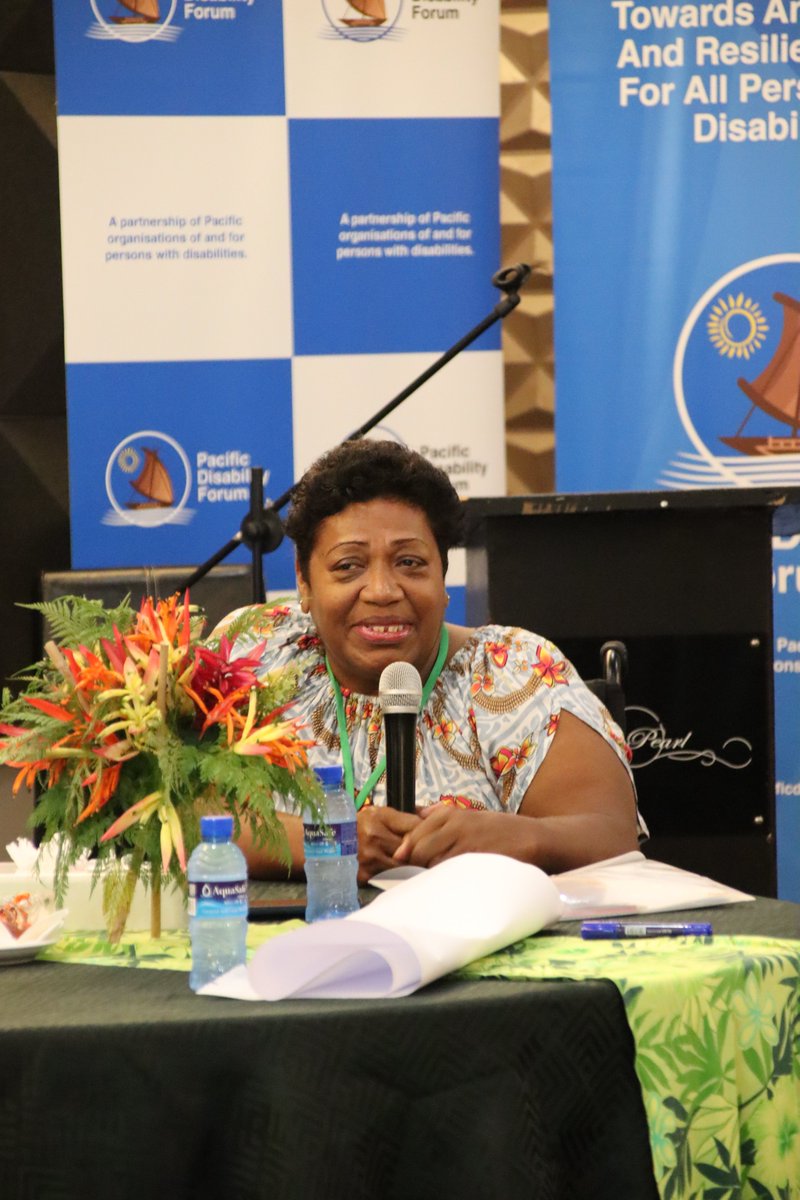"As an older person with disability, I would like to see more accessible public transportation in Fiji." - Akanisi Latu who shared her challenges as part pf in the Older Persons Consultation organised by PDF &amp; <a href="/dfat/">Department of Foreign Affairs and Trade 🇦🇺</a>