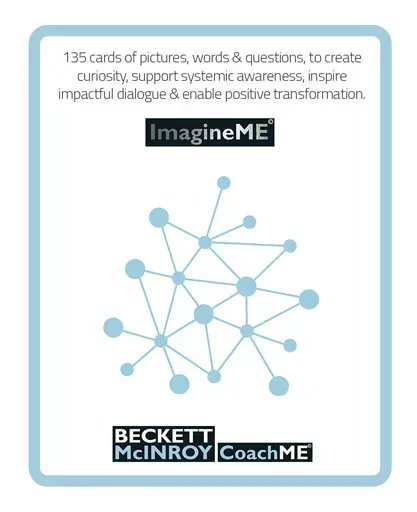 deckhive's tweet photo. 🌟 NEW DECK 🌟
ImagineME Cards, created by Beckett McInroy. Imagine a creative experiential way to work with you coachee, team, supervisee, or client.
https://t.co/bGEpKLCnB3
#carddeck #coaching #coachingtools #facilitation #deckhive https://t.co/NsAv2Stj5e