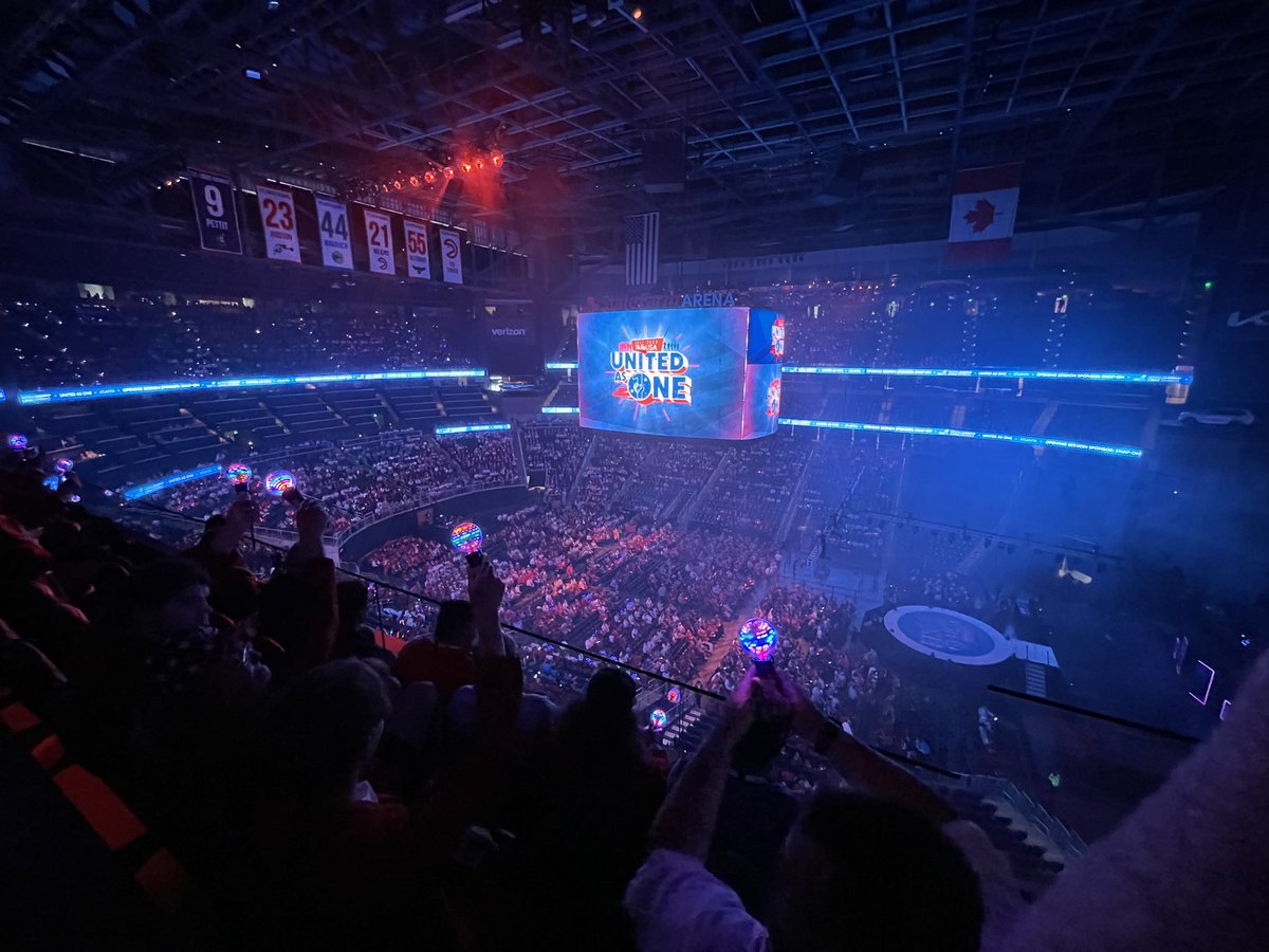 VideoPenta's tweet photo. The evening was the exciting Opening Ceremony with over 16,000 in attendance! The ceremony ended with a performance by Light Balance! Em &amp; Tucker got in some pin trading in the subway station on the way back to our hotel. https://t.co/R03niPe7es