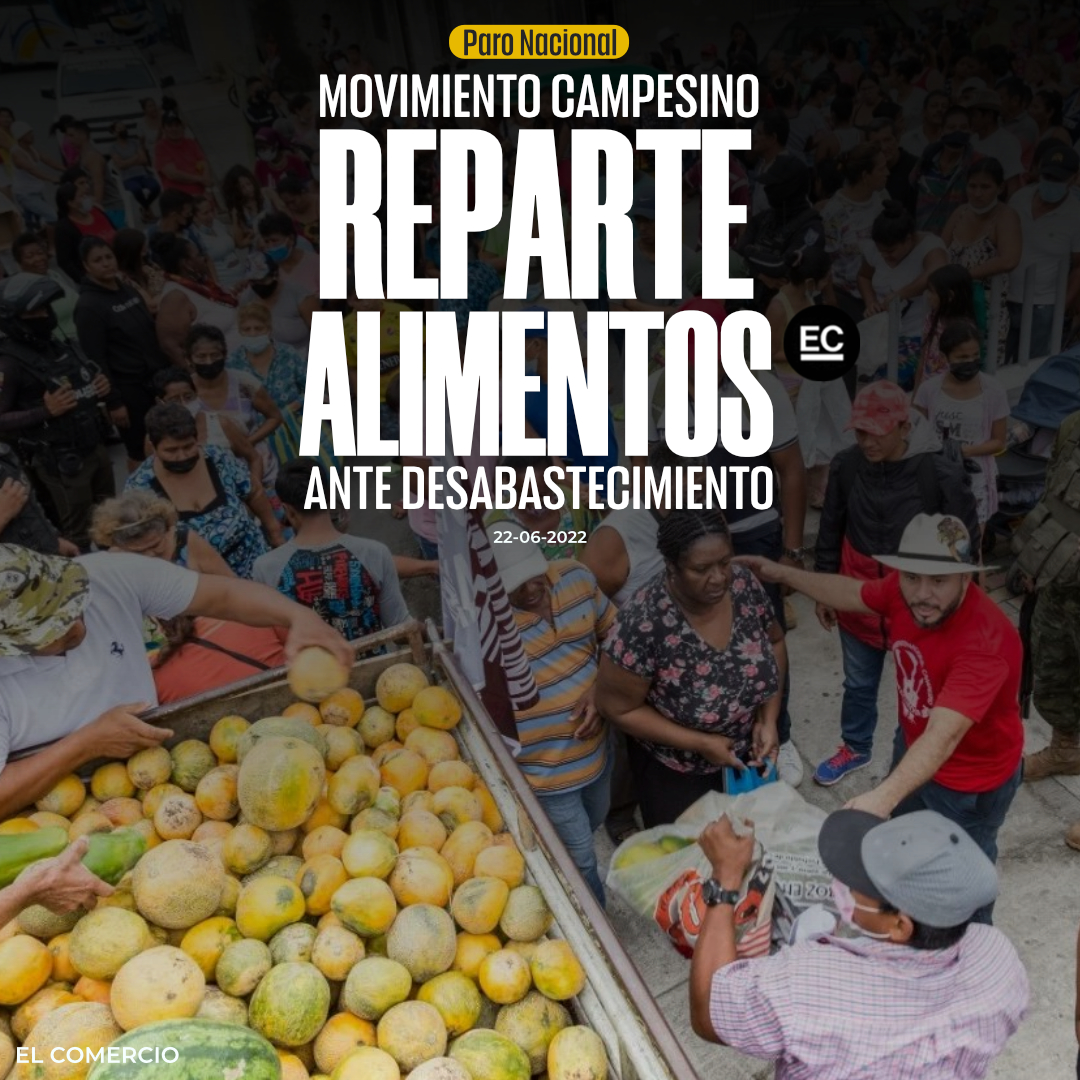 elcomerciocom's tweet photo. Dirigente del Movimiento Nacional Campesino (MNC) señaló que esta agrupación no apoya las protestas de la Conaie » https://t.co/b9bwjdDb4i https://t.co/NHN2jRo9rv