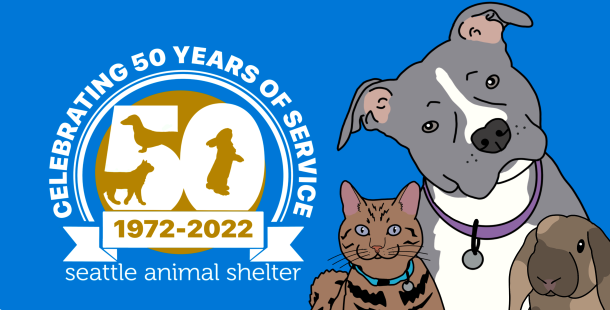 seattlefas's tweet photo. @SeattleAnimal is hitting a huge milestone this Saturday: it's 50th anniversary! To celebrate, the shelter is opening its doors 6/25 from 1-5 p.m. for tours and fun. AND, best yet, it's offering 50% off adoption fees. Come find your furever buddy! 😺🐶
https://t.co/6Gw22PNr3p https://t.co/ZGH4Nb1GRr
