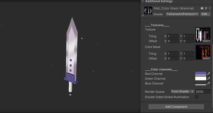FeGameArt's tweet image. Some color mask for my next #shadertips :)
#shader #madewithunity #unity #techart