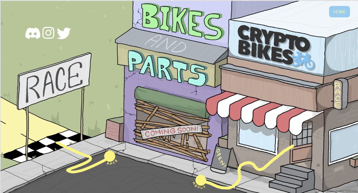 CryptoBikes tweet media