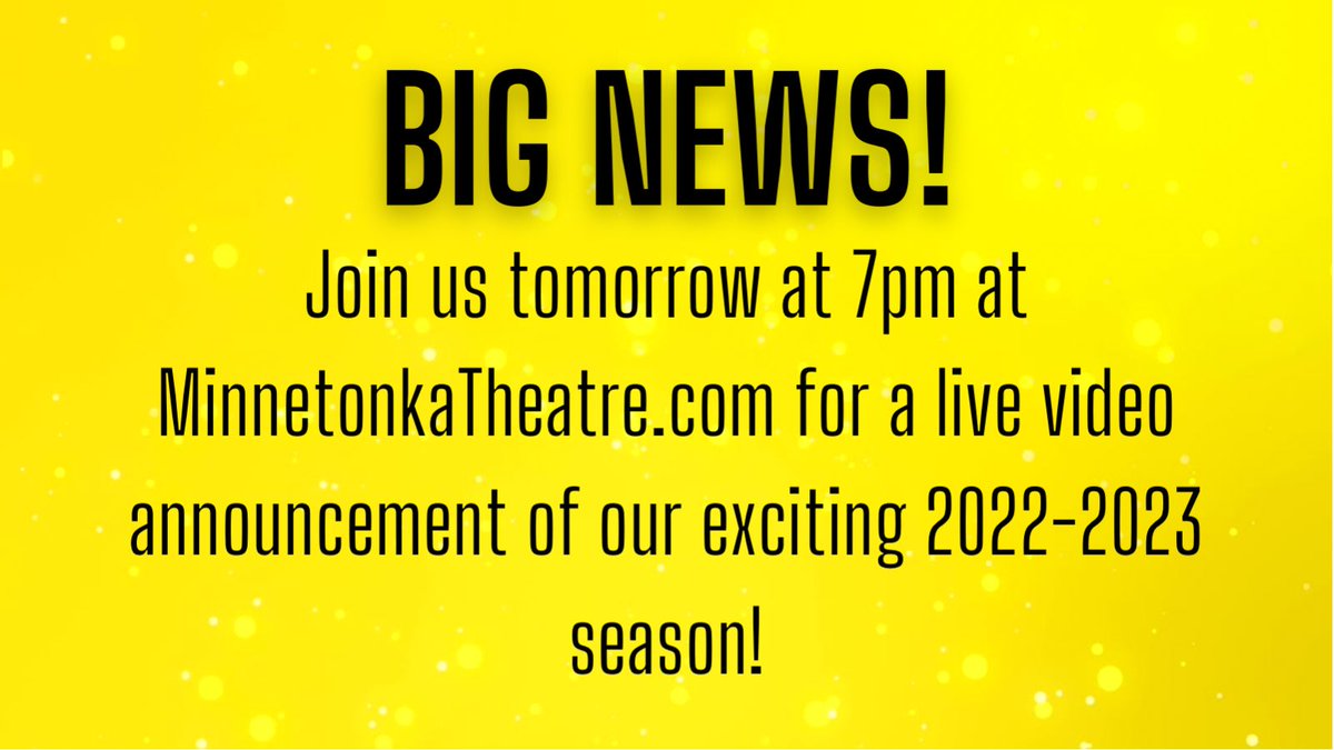 Minnetonka Theatre (@mtkatheatre) on Twitter photo 