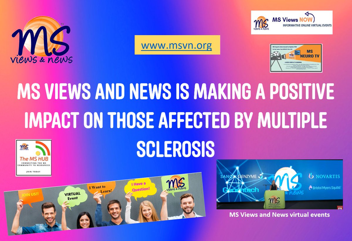 MSViewsandNews's tweet photo. For all with or affected by MS: We hope you are Signed-up with #MSViewsandNews -- There isn't a moment to waste when wanting information about #MulipleSclerosis. Learn of our educational programs, information and resources.
Simply click: https://t.co/Qpyh4ozVBP ------- https://t.co/hfiIlstC9n