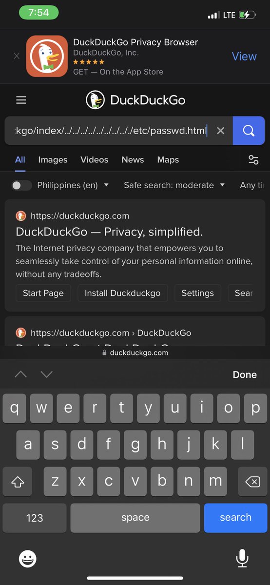 LegacionCj's tweet photo. @Dinosn This is what you get when you try /etc/passwd. You’ll see that there’s .html at the end @Dinosn https://t.co/uky8Qa5hxV