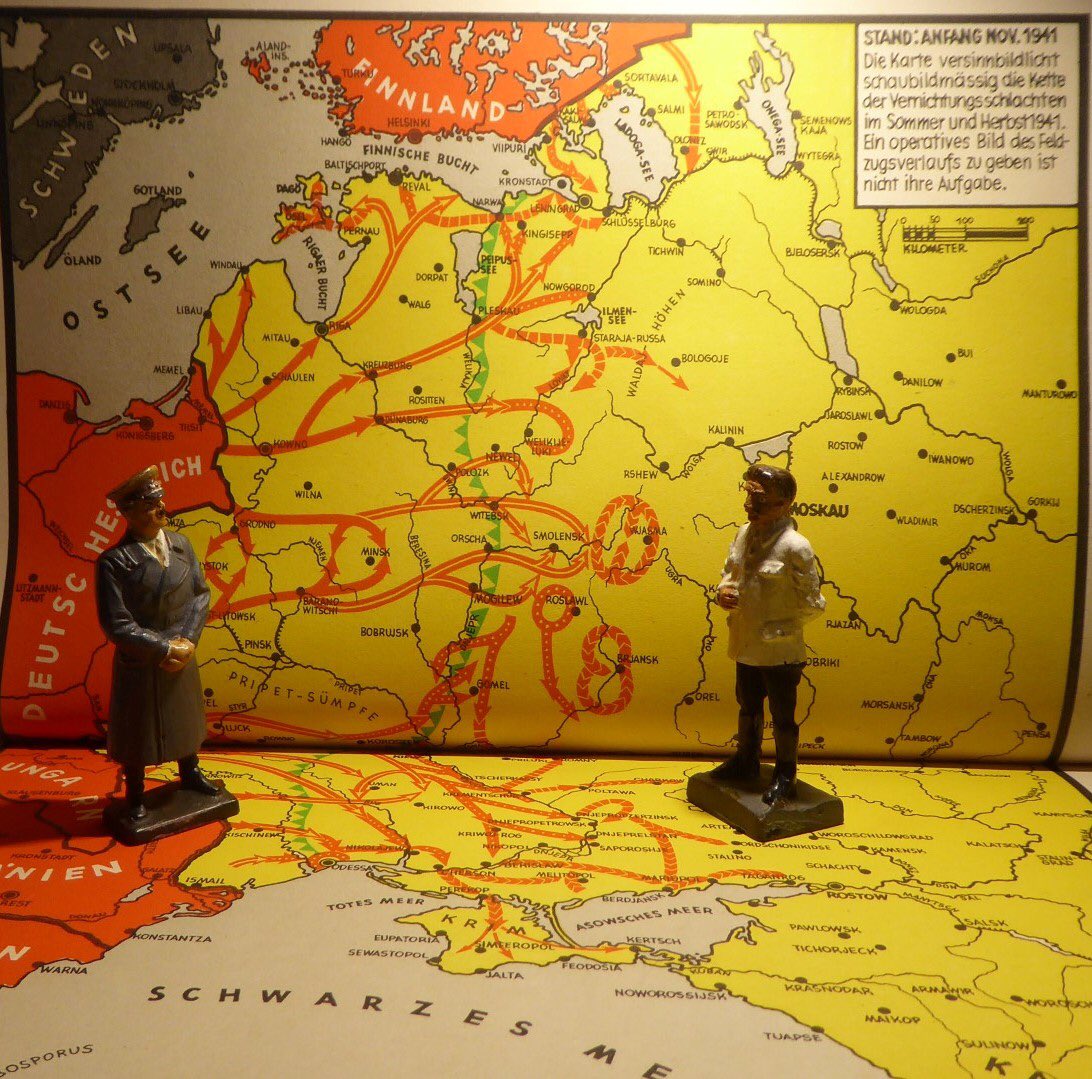 PabloGr13346576's tweet photo. https://t.co/nHE80EkdMR
Invasion of the Soviet Union, June 1941
On June 22, 1941, Nazi Germany and most of its Axis allies launched a surprise attack against the Soviet Union.
#Durso, #eusoldatini #Hitler #Lineol #NaziGermany, #SovietUnion #Stalin #USSR #WorldWar2 #WW2 https://t.co/JrVuTYs7SS