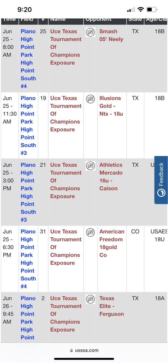 coachsloan18's tweet photo. We will be playing in Plano Texas this weekend ! Tournament is full of some great coaches looking for future prospects. Come check us out 👍 promise you will not be disappointed. @AFSBALL American Freedom Texoma 18u #uncommitted23 #uncommitted24 https://t.co/ntPjjryDE4