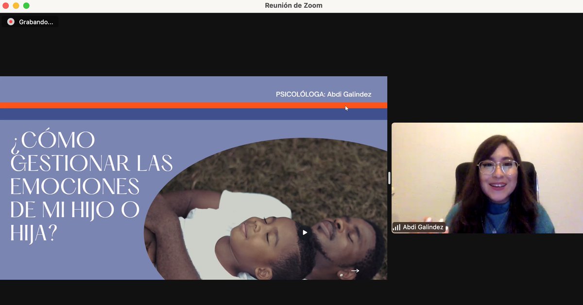 Hoy terminamos nuestro increíble seminario: “Familias Activas”✨ con nuestra increíble Psicóloga y Maestra en Educación: Abdi Galindez. 💜 Increíbles aprendizajes, reflexiones y todas las estrategias brindadas para ser una familia más amorosa, sana y activa. 🙌🏻