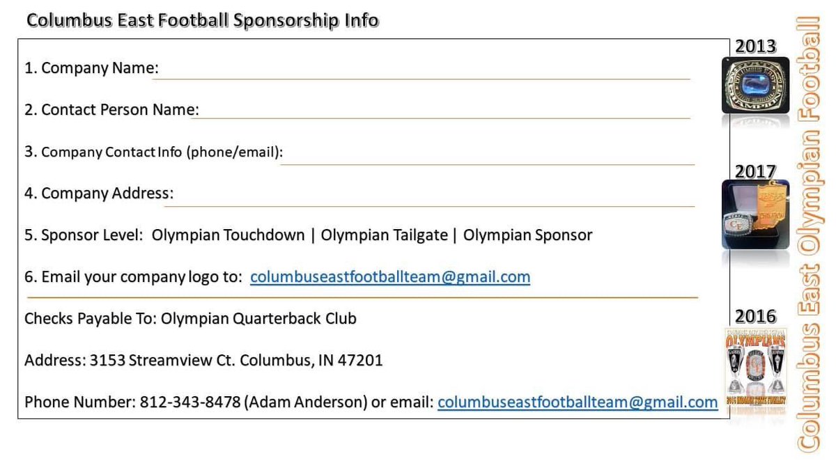 Who else wants a banner on the fence???  Reminder of our sponsorship program!!! Let us know if you are interested. Contact info listed in the pics.