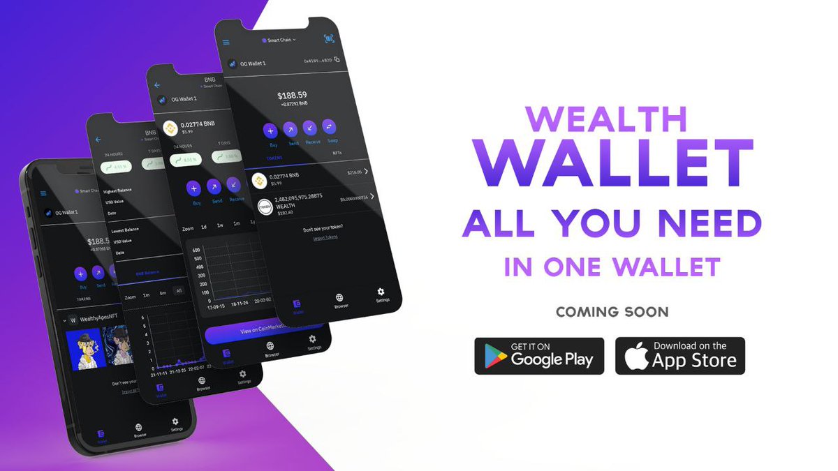 JaimeAustinP's tweet photo. DAMN WHO IS READY! 🔥💯🙌🏼🙏🏼💎LFGG @WealthProtocol #WealthProtocol #WealthWallet #WealthyApe #NFT
https://t.co/o5tXFJFp6C https://t.co/H7nVXbojOt