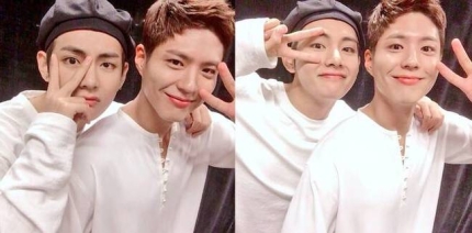 BTS' V and Park Bo Gum to Attend Men's Fashion Week Together- MyMusicTaste