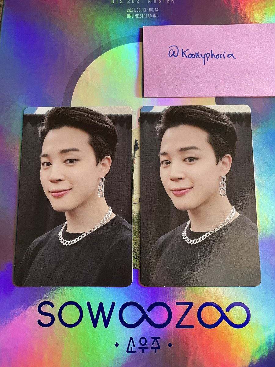 pjmschikorita's tweet photo. WTT / Want to Trade
✨ BTS 2021 Muster SOWOOZOO DVD
Have: Jimin 
Want: Jungkook / JK

📍USA
Proofs on trading account @kookyphoria

@BTStrading_USA @BTSTradingPC @KpopTrading_ @tradingkpop @kpopthriftshop @photocard_kpop @tradkpop @BTS__TRADING @pctradeusa @kpoptradeusa @tradkpop https://t.co/Jk1iPO5pXm