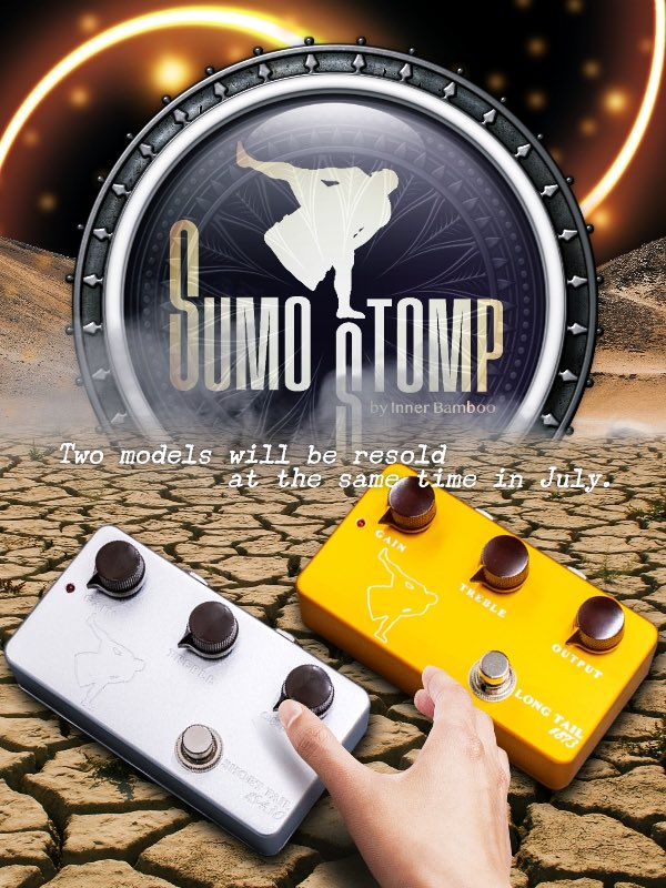 studioeasy_p's tweet photo. 7月は「ロングテイル」と「ショートテイル」の2機種同時再販との事!
今年も熱いSumoStompの夏ですね!
#sumostomp
#shorttail
#longtail https://t.co/hfdmhS6zK0