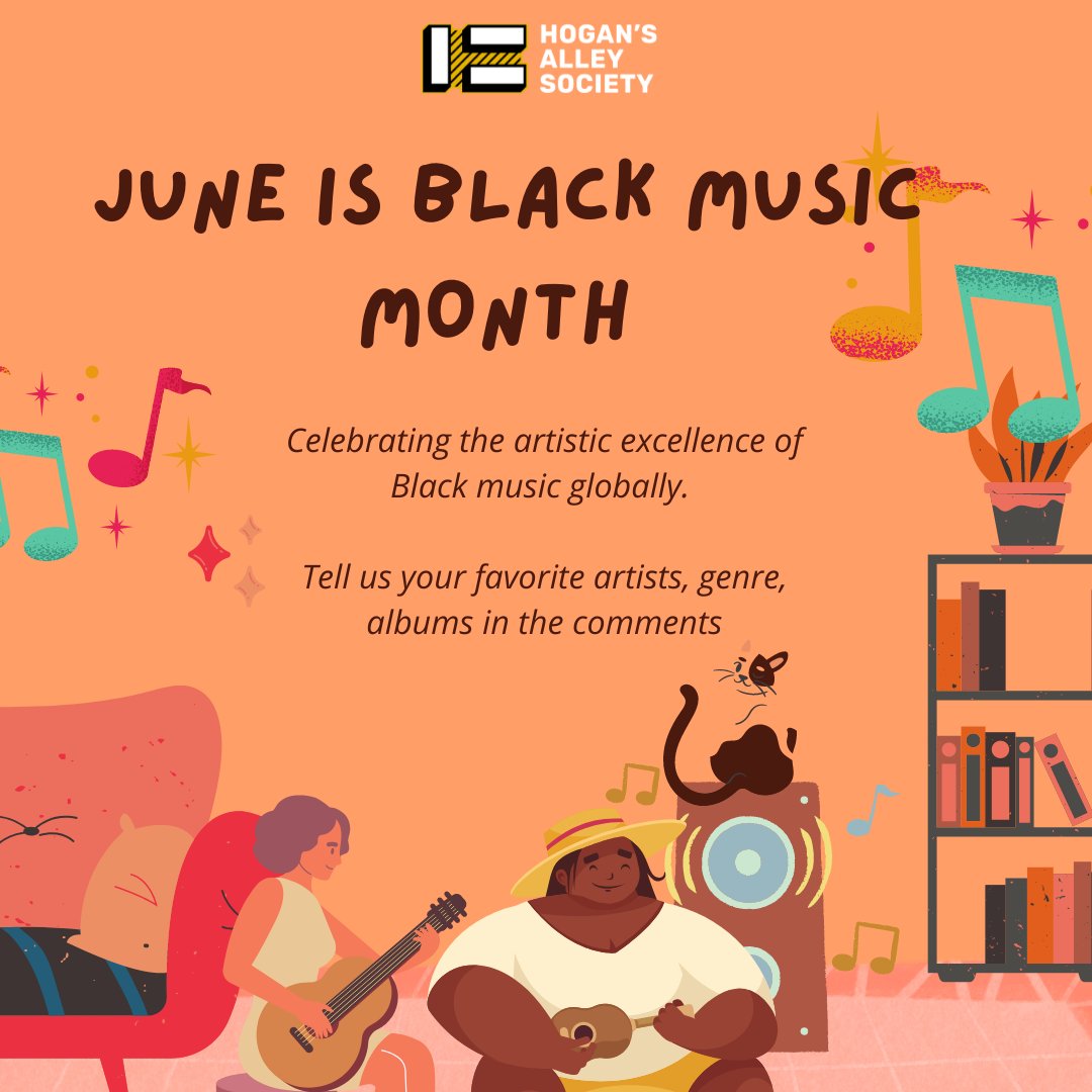 Hogan's Alley Society will proudly honour Black Music Month. This is a time to recognize the immeasurable influence and incredible impact of Black music on genres across the spectrum.