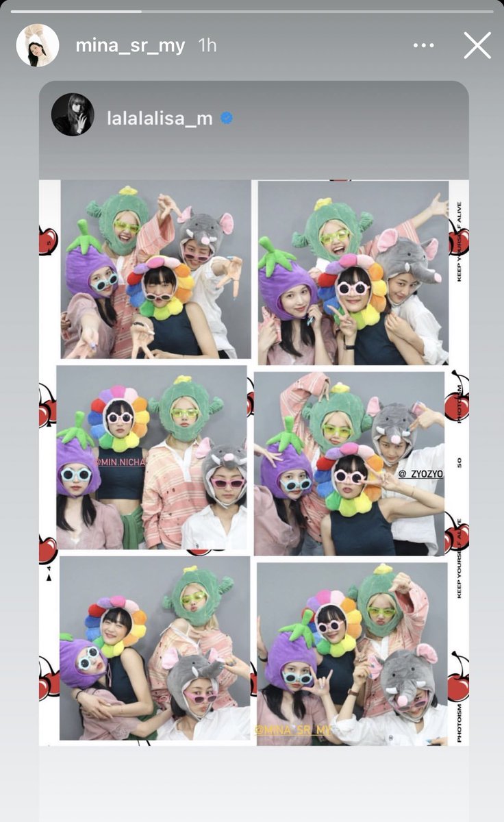 _onceblink94's tweet photo. Is this manager or mina why r u posting like bot say smtng 🥹🥹🥹but anyway so happy 😭😭😭
#MINA #LISA #MINALISA #JIHYO #MINNIE #1997LINE https://t.co/zow9A0aWfi
