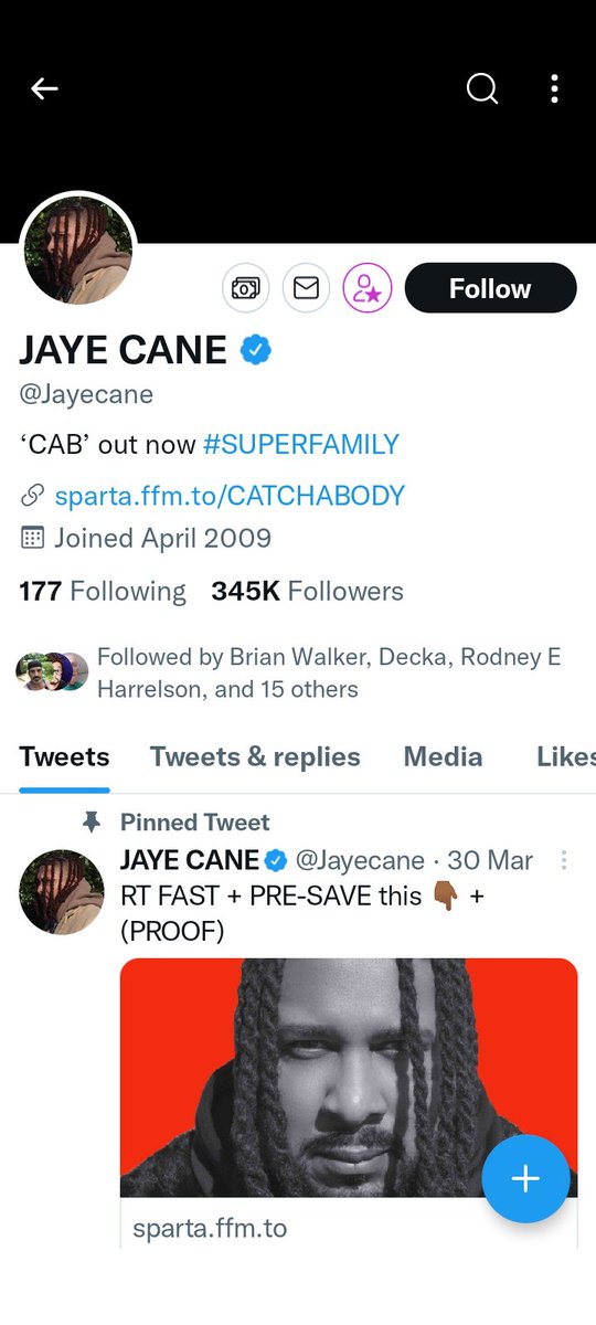 grumpycham's tweet photo. @Jayecane I've had mine on since I started following you. I think you're pretty amazing for help us when you can https://t.co/Ab6qJBQpFy