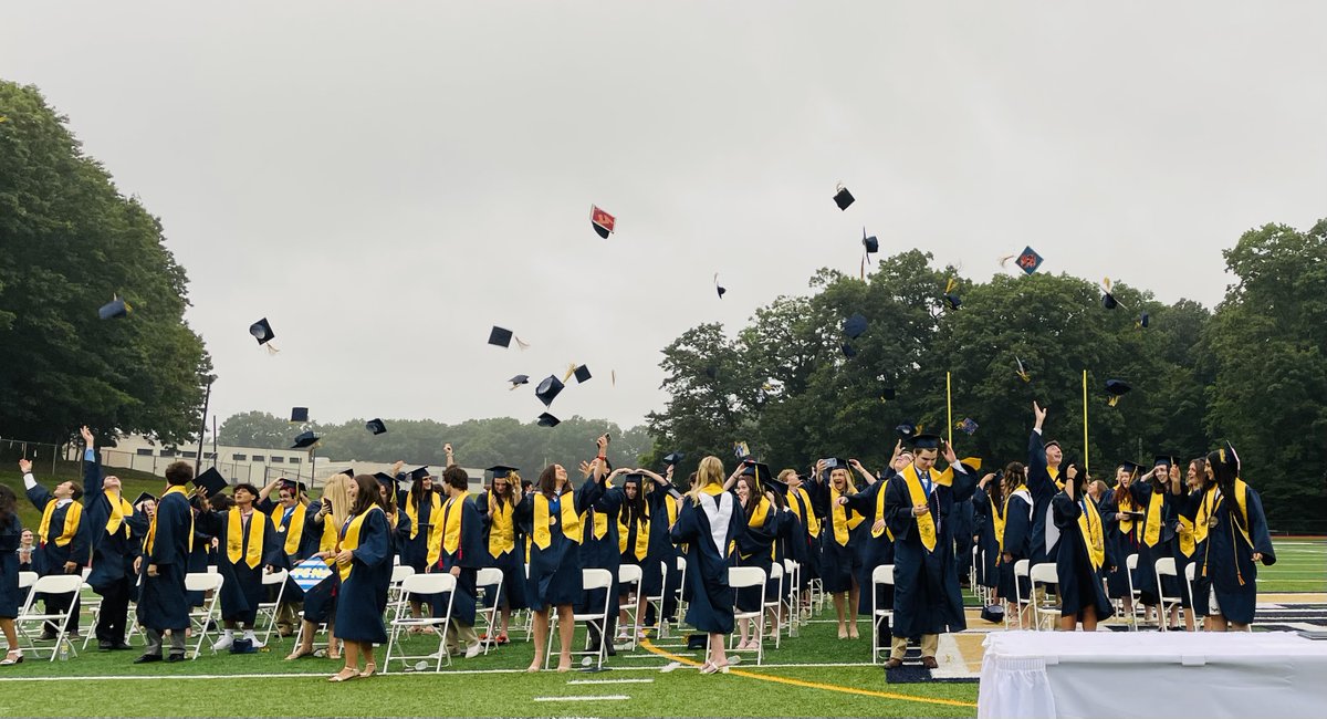 RIH__Super's tweet photo. Congratulations to our absolutely amazing Ramapo Indian Hills students on an outstanding year and your high school graduation! The rain couldn't keep us away! Go out into the world and let your brilliance shine! #PoPride #BeBrave #RIH https://t.co/9plmn6Ib9D