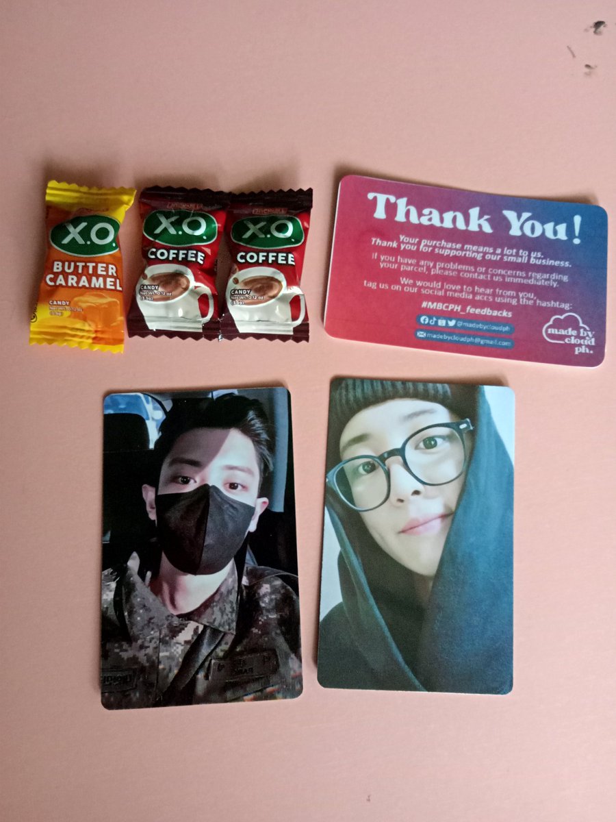 junmyeoneri's tweet photo. Sorry for the late feedbackπ
My order has finally arrived! Thank you @madebycloudph for the smooth transaction β€οΈ My fanmade Chanyeol PC is also happyπΈπ #MBCPH_feedbacks https://t.co/5KasuvZ6x7