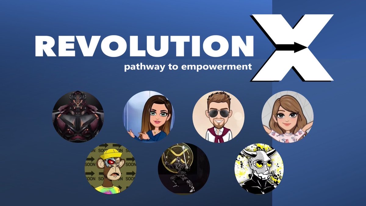 TheOfficialRevX's tweet photo. #xrevx #RevolutionX Pathway To Empowerment @CryptoTimnation @CryptoCoasters @cryptocuuuz @TheOfficialRevX @CryptoTbird @SmallCaps101 @butt3rflyz00 @CryptoCoasters   https://t.co/o7mbTjXpcu https://t.co/V5Ma5lavMb