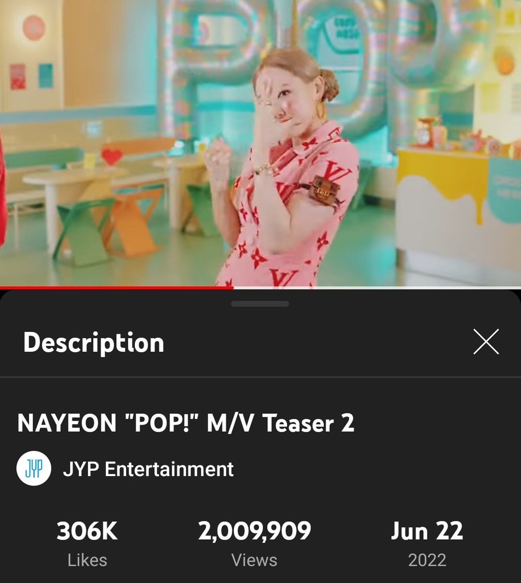 useryeowo's tweet photo. HAPPY 2 MILLION VIEWS!! ❤️🔥
STREAM MORE :https://t.co/cOhxyJfAYq
NAYEON SECOND MV TEASER
#POP_Teaser2
#NAYEON_POP
#IM_NAYEON
@JYPETWICE https://t.co/sXPiWtraFo