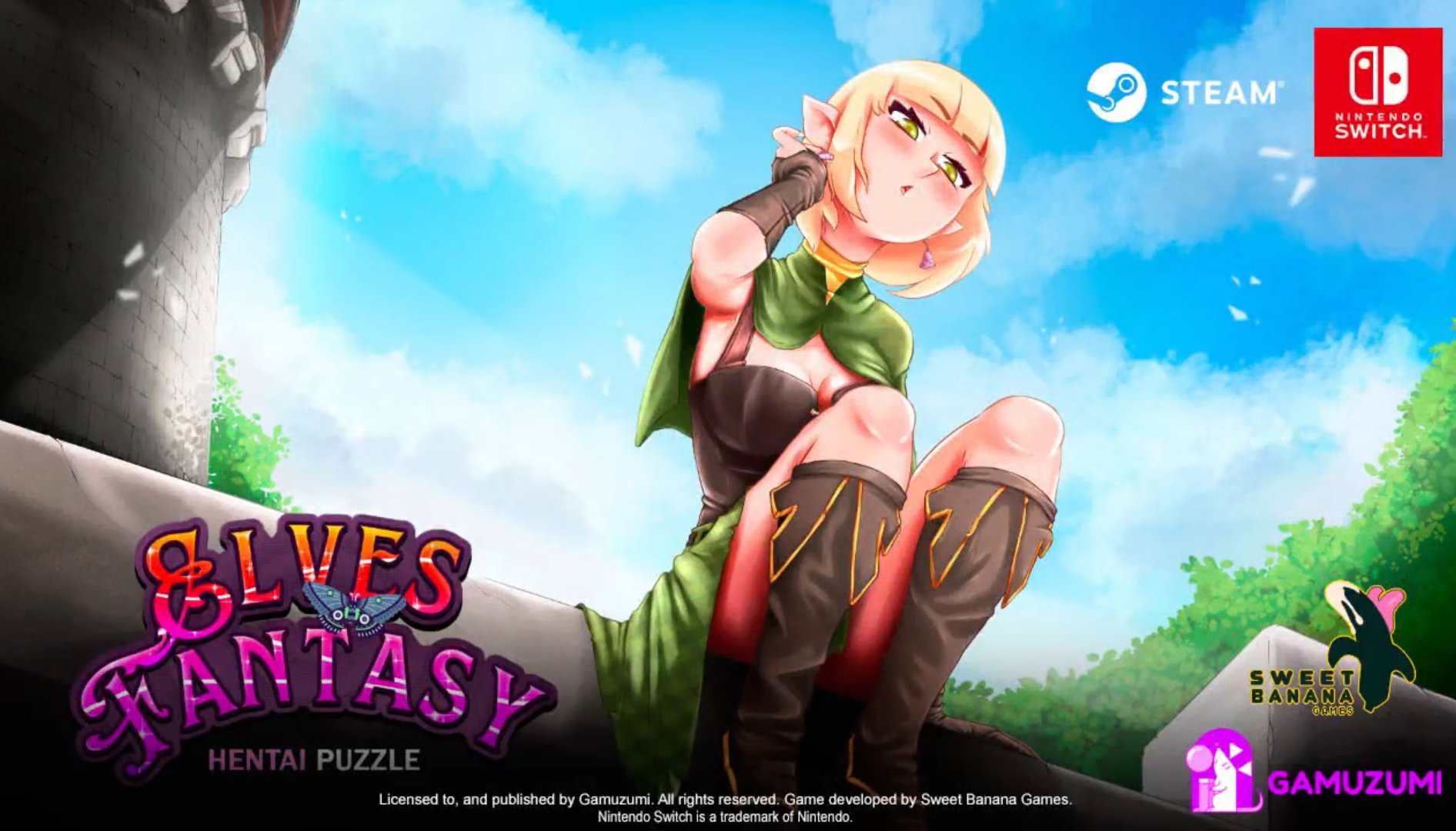 HamiltonToday Games on Twitter: "Gamuzumi bringing lewd puzzle game 'Elves  Fantasy Hentai Puzzle' to Nintendo Switch and Steam https://t.co/DKmGCDciYi  #NintendoSwitch #SwitchLewds https://t.co/pkjKxQVSab" / Twitter