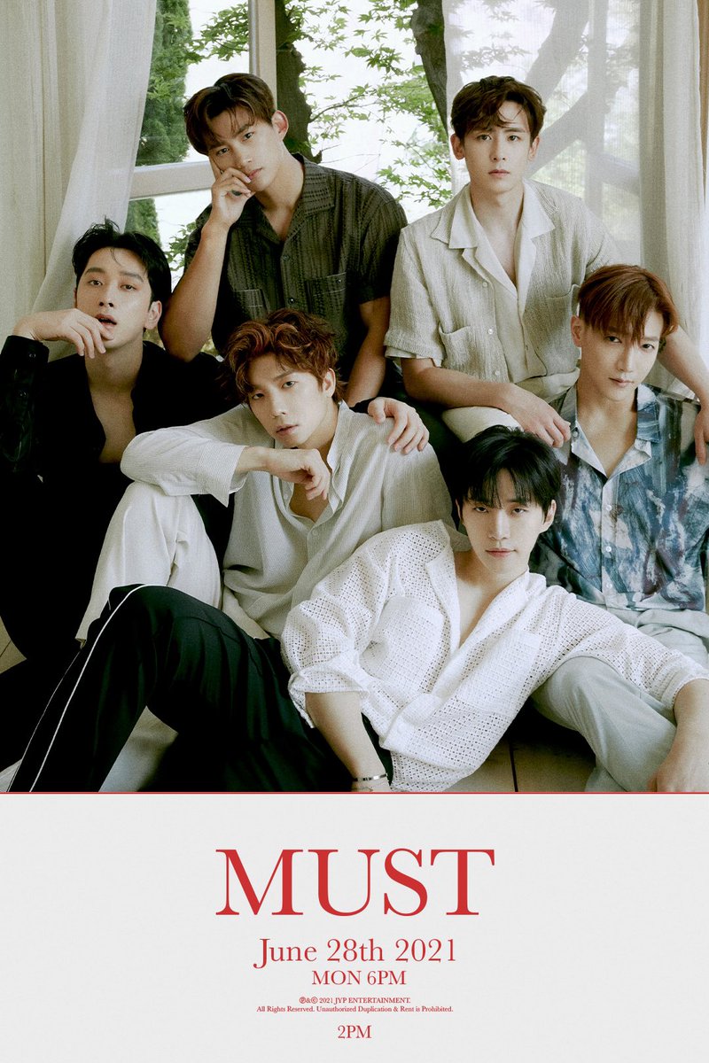 2pmarchives's tweet photo. A year ago today, #2PM revealed their DARK and LIGHT group teaser photos for their 7th full album ‘MUST’! https://t.co/79Ykqdpgwl