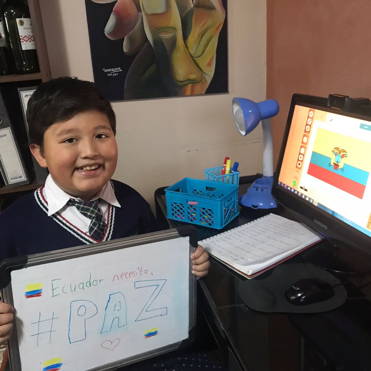 vmaino's tweet photo. #EcuadorQuierePaz y necesita paz para progresar, para transformar digitalmente al país y llegar a zonas rurales y comunidades. Para brindar más tecnología que se traduce en emprendimiento, empleo, reactivación e inclusión.

Con la paz avanzamos al #EcuadorDigital2025. https://t.co/sKFKXQn8d9