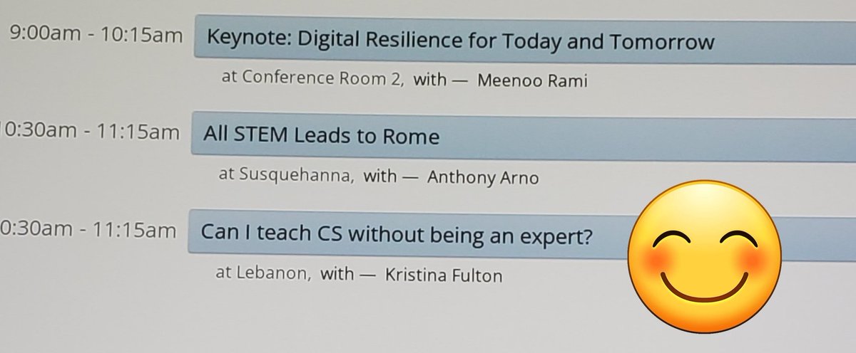 math_Fulton's tweet image. It was so fun to share my CS story and the impact the experience had on me as an educator at #CSforAllPA summit 2022