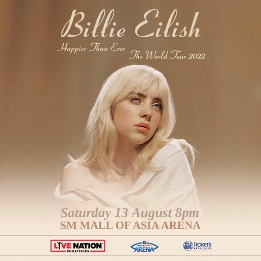 The Lookout PH on Twitter "Billie Eilish is coming to Manila on August