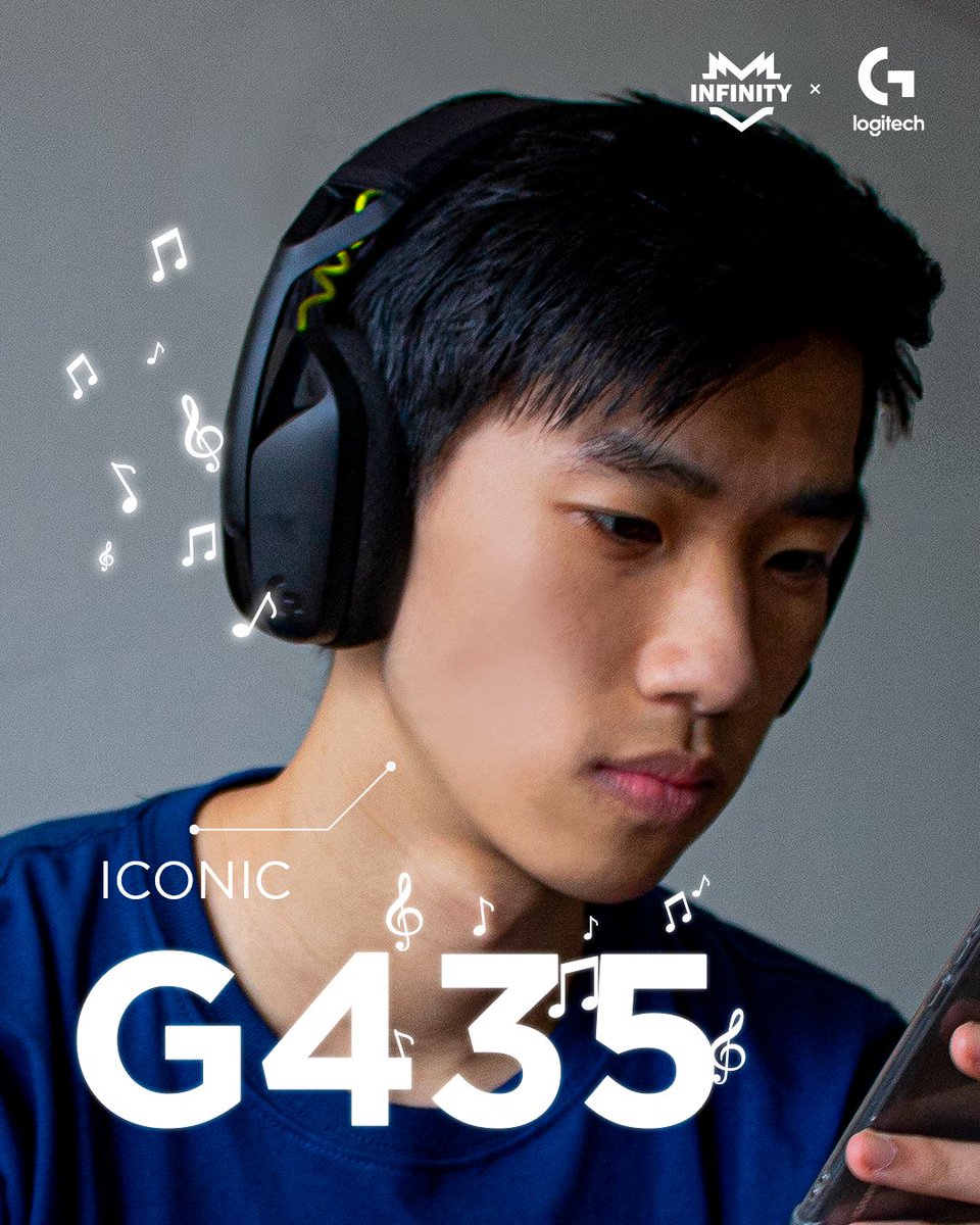 InFinitye_sport's tweet photo. Intocable la facha de @iC0NiC_TV con los G435 de @logitechG.

Tienen estilo y comodidad que rendirá durante horas de juego. ¿Ya probaste ponerle identidad a tu setup? 👀

#PlayNeverEnds #PasionInfinita #LogitechGPerú https://t.co/6RJ0jPfCyG
