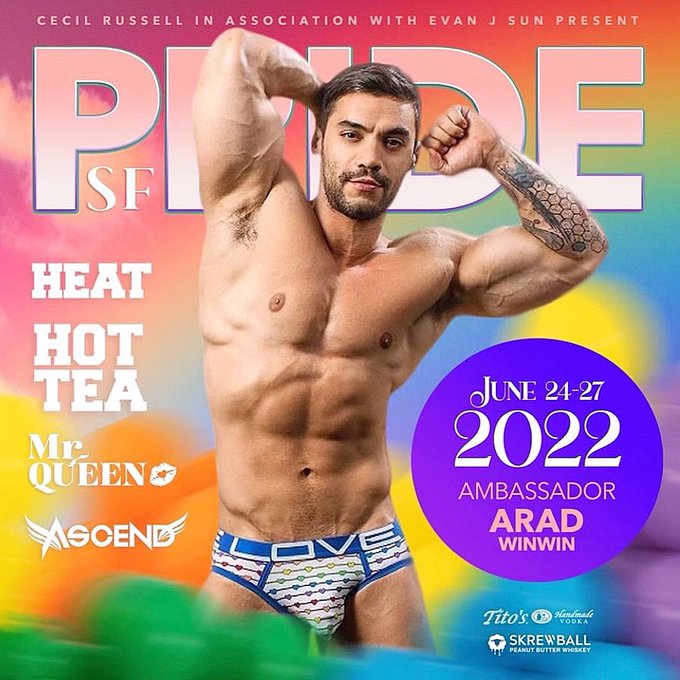 San Francisco pride  24.25.26.27@ .. .. If you live in san fransisco Hit me up for collaboration 😈😝 <a href="/tag/bodybuilding"class="tags"><span>#bodybuilding</span></a><a href="/tag/muscle"class="tags"><span>#muscle</span></a><a href="/tag/tattoo"class="tags"><span>#tattoo</span></a><a href="/tag/underwearmodel"class="tags"><span>#underwearmodel</span></a>