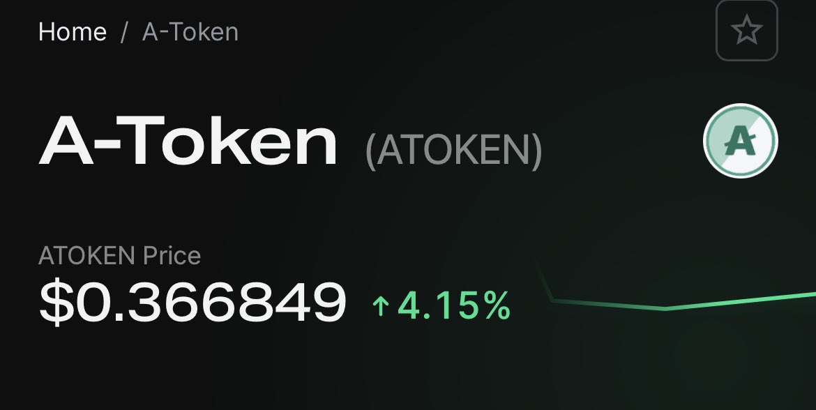 # A Token, $ATOKEN #CRYPTO #BLOCKCHAIN #POS #BSC #ETH $BTC