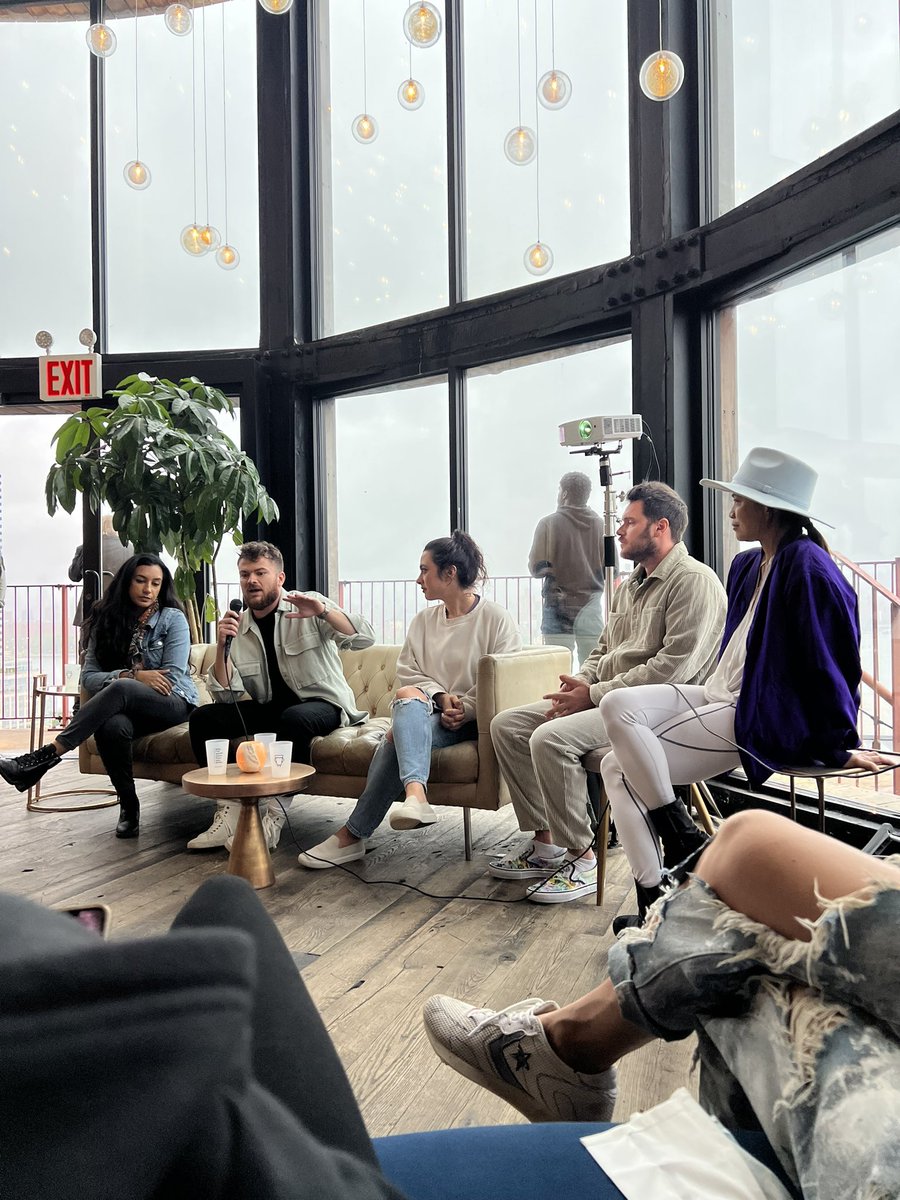 thedropnft's tweet photo. 🔥Fire panel tonight from @TheRegensNFT @byebyeplastic @nori @nft_4good these projects are leading the way to a more environmentally sound web3 https://t.co/FgJnsHPWec