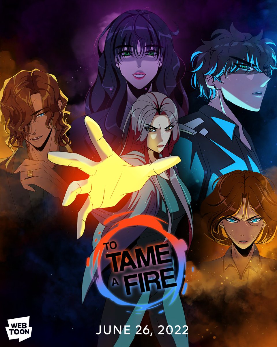 webtoonofficial's tweet image. Unique powers 💥 dynamic action 👊 and a sprinkle of childhood trauma 🤭

Get ready for the hot new launch of #ToTameAFire b @hilluhri only on #WEBTOON coming to you June 26th.