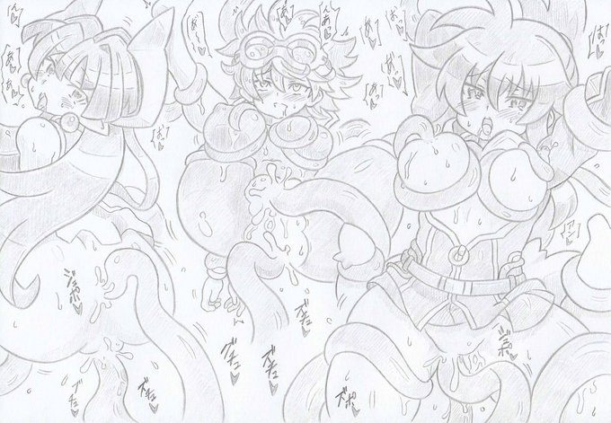 神羅万象より神羅ヒロインVS触手 