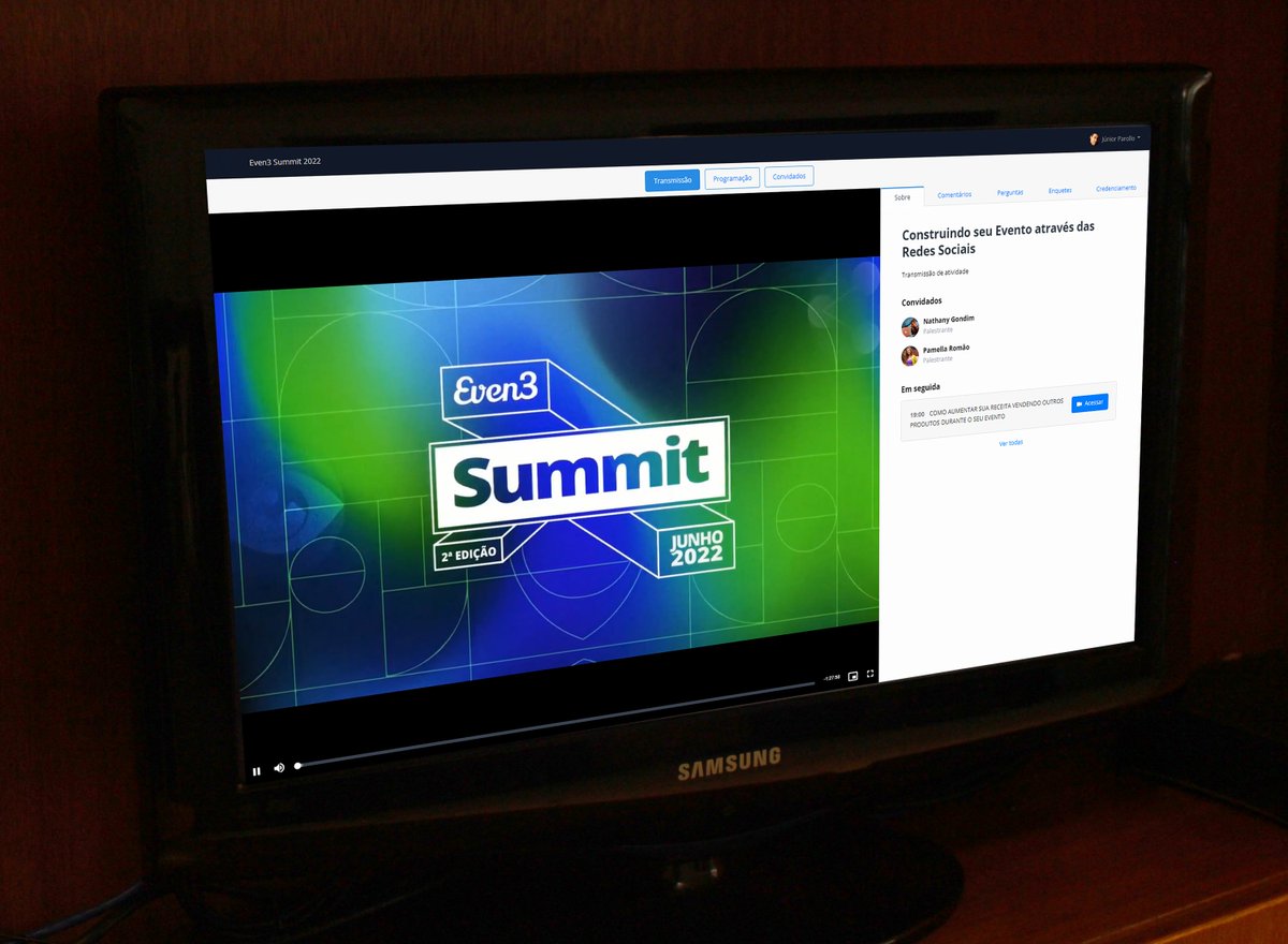 Terminou agora há pouco: 2ª edição do Summit da Even3. Dois dias com muitos ensinamentos, experiências e insights para quem trabalha com eventos, sobretudo agora com a retomada dos trabalhos em várias localidades e setores.
#even3 #even3summit #even3summit2022 #eventos #negocios