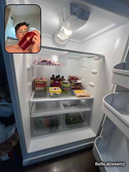 just went grocery shopping for the first time in two months and my fridge still looks so empty and sad