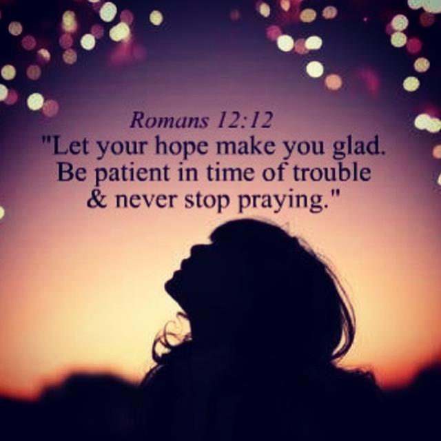 momwhopray's tweet image. Never stop praying.