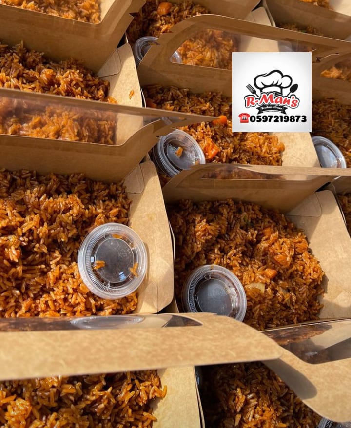 RMansKitchenDe1's tweet photo. Jollof rice ooo order yours now 0597219873 https://t.co/bEMvMNiAj7