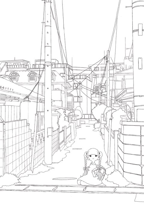 色を塗ります 