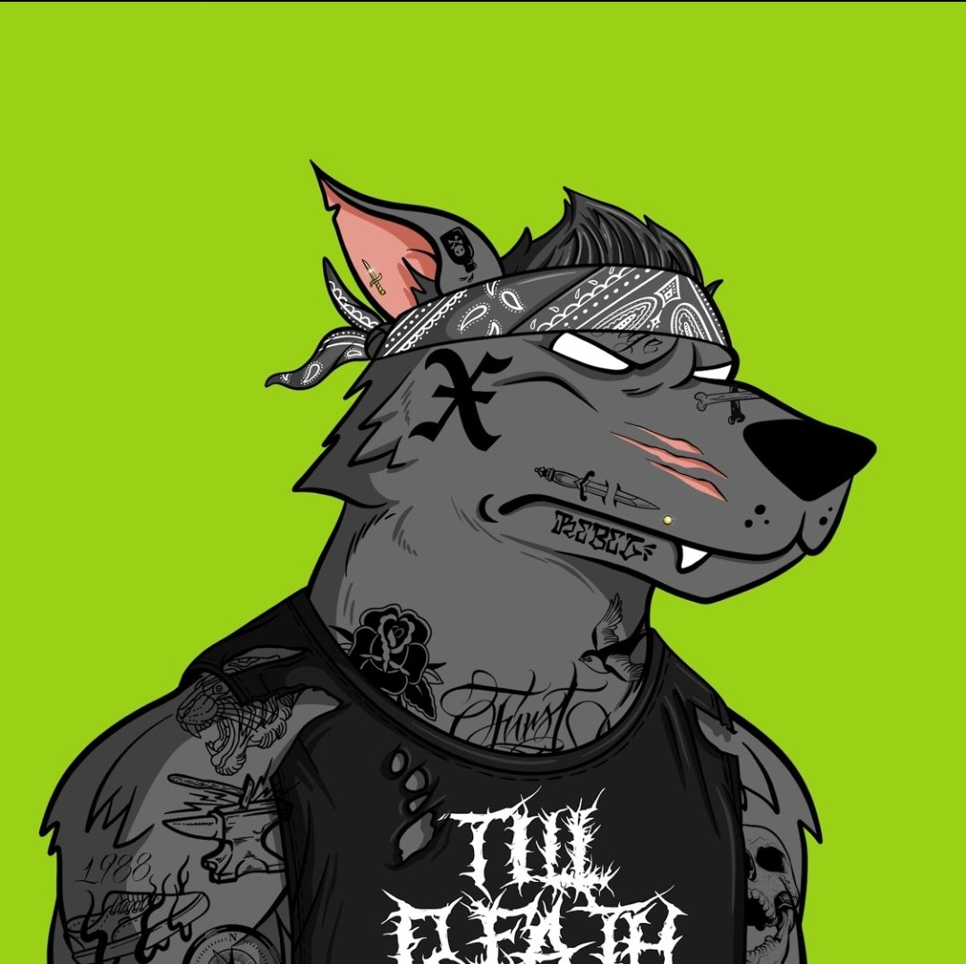 Super honored to be part of the first  44 Genensis <a href="/RPWOLVES666/">RP WOLVES</a> to be revealed!!! Everyone it's my pleasure to introduce "Edge" one of the baddest mofos around!!! Can't wait to meet his boi's LFG!! <a href="/randall_pich/">Randall Pich</a> <a href="/BryanveeEth/">Bryan Vee</a> @okinagroup #SAG #steezyapegang #OKINA <a href="/meta_fame/">DRIPONYOU.ETH</a> #LFG